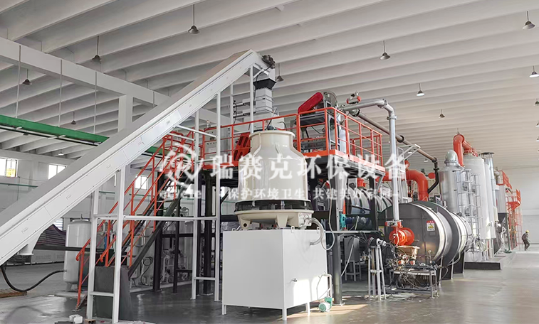 南通鋰電池低溫?zé)峤饩C合處理設(shè)備生產(chǎn)線(xiàn)