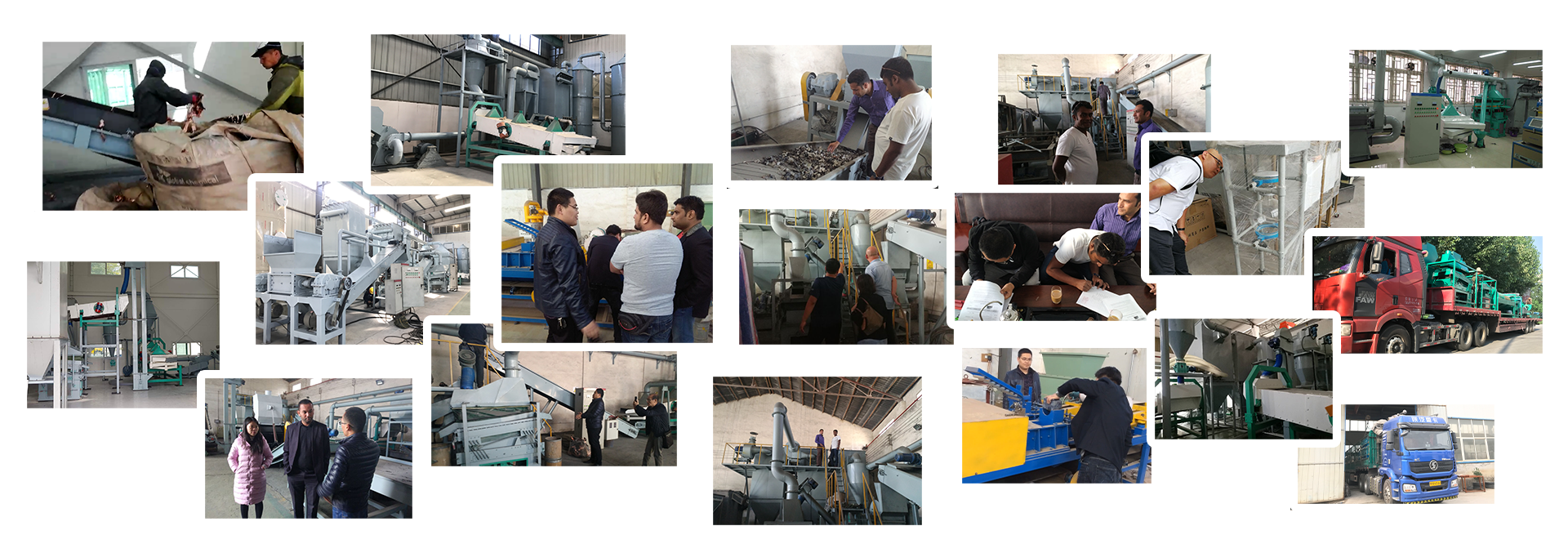 各地廢舊鋰電池處理現(xiàn)場(chǎng)實(shí)拍圖